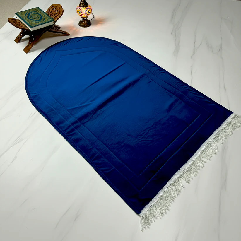 Royal Blue Elegance: Barkat-e-Jariyah Resin Quran Hamper